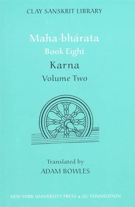 maha bhrata book eight volume 2 karna clay sanskrit library Kindle Editon