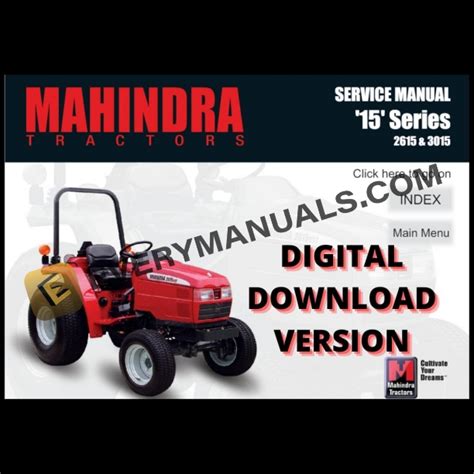 mahindra 2615 service manual pdf Kindle Editon