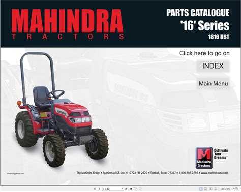 mahindra tractor parts manual Epub