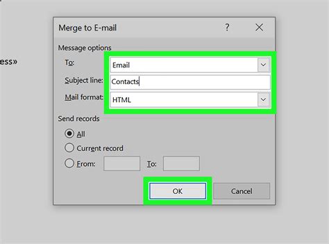 mail merge user guide Reader