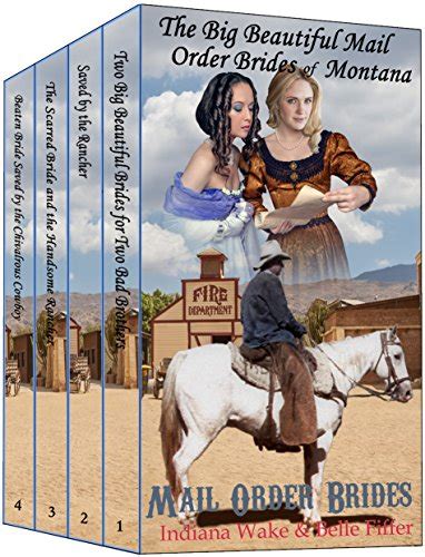 mail order bride the big beautiful mail order brides of montana 4 book box set clean historical romance bundle Doc