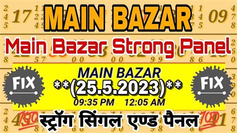 main bazar open