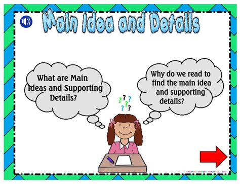 main idea smartboard lessons 2nd grade Reader