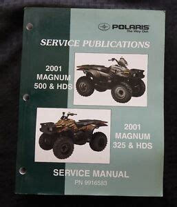 maintenance manual for polaris magnum 325 2x4 Kindle Editon