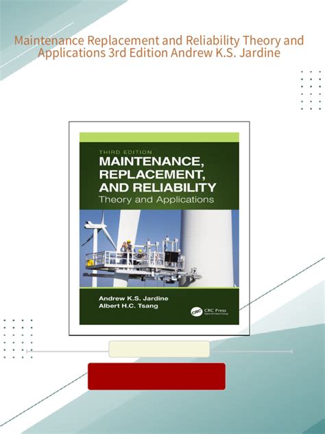 maintenance replacement and reliability Ebook PDF