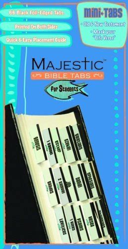 majestic bible tabs for students PDF