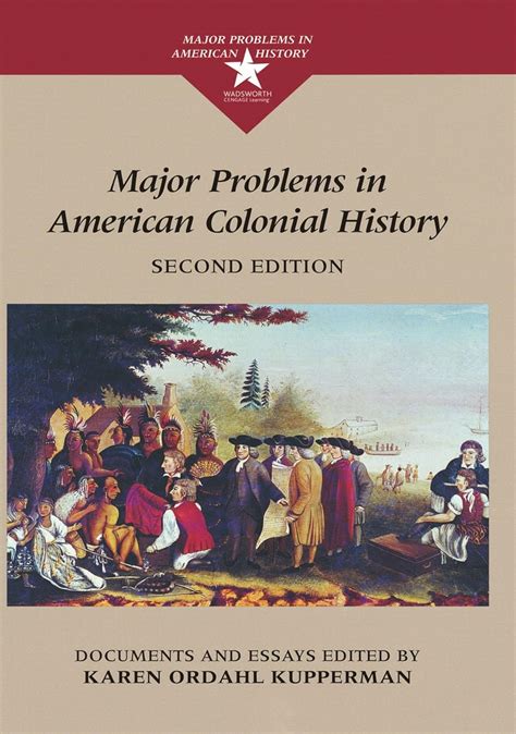 major problems in american colonial history documents and essays Reader