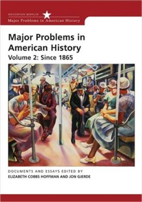 major problems in american history volume ii Doc