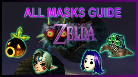 majora's mask mask guide