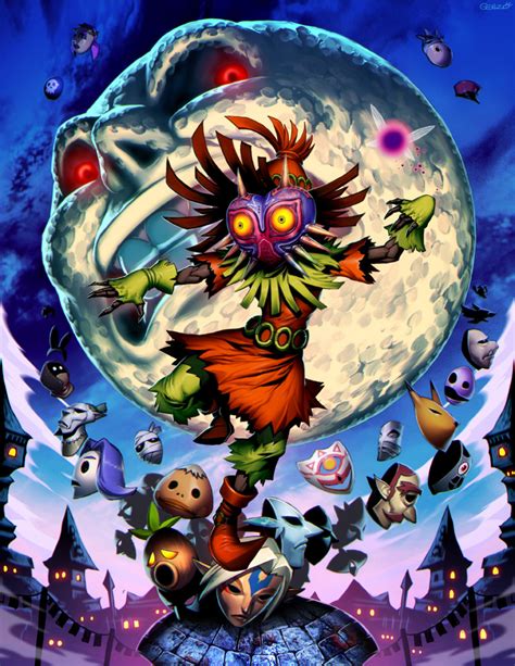 majoras mask art