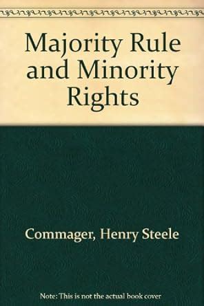 majority minority rights steele commager Doc