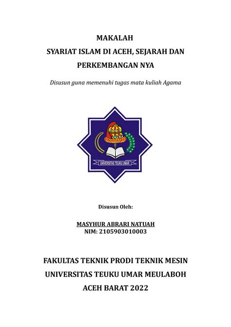 makalah syariat fikih dan hukum islam PDF