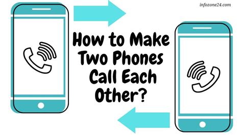 make 2 people call each other