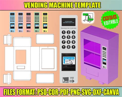 make a bathing machine paper template PDF