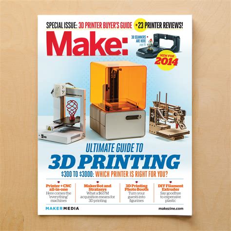 make ultimate guide to 3d printing 2014 Reader