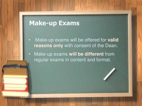 make up an exam