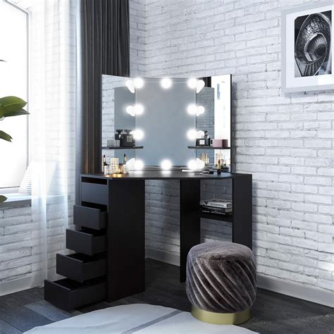 makeup vanity with led lights