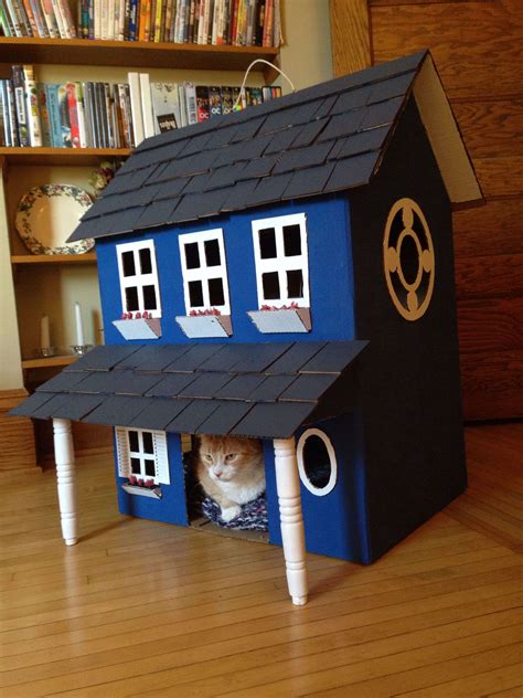 making box houses for cats