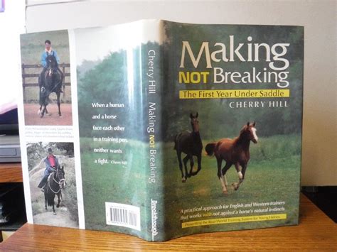 making not breaking the first year under saddle Doc