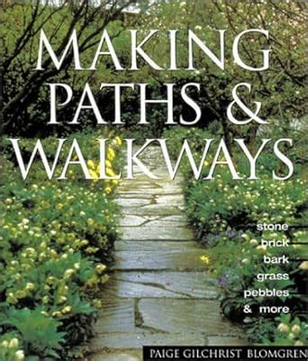 making paths and walkways stone brick bark grass pebbles and more Doc