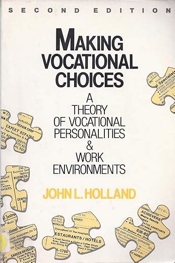 making vocational choices a theory of vocational personalities and work environments PDF