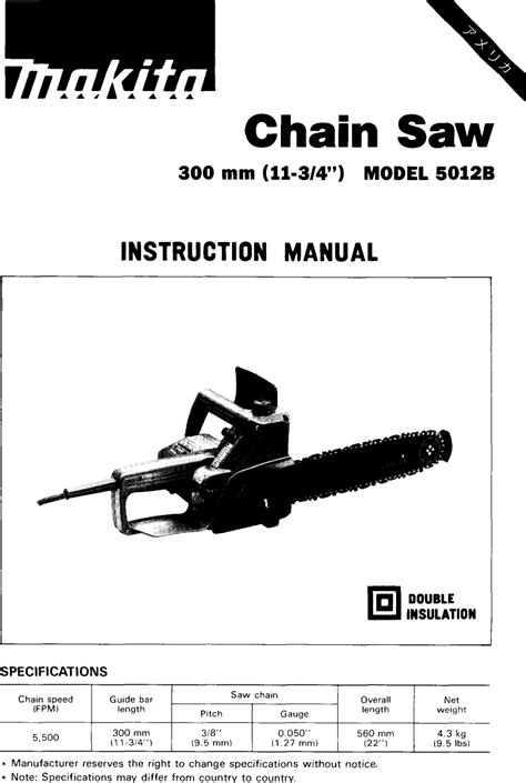 makita 5012b user guide Reader
