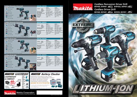 makita bhp451 hammer driver drill power tools owners manual Doc