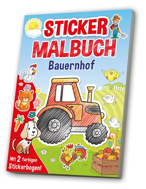 malbuch bauernhof mit stickern Doc