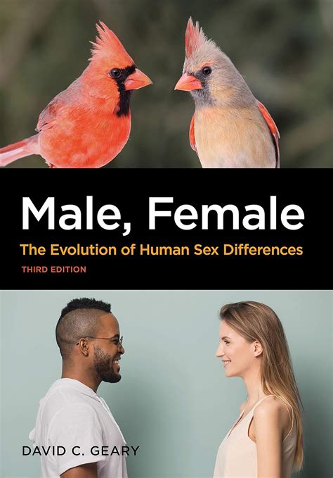 male female the evolution of human sex differences second edition Reader