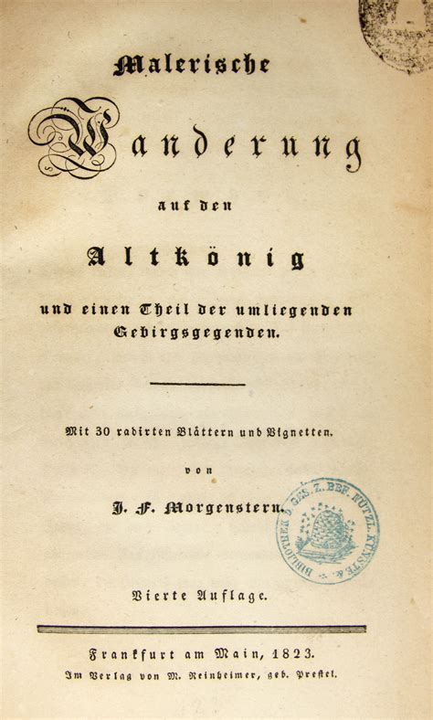 malerische wanderung auf den altknig und einen theil der umliegenden gegend im sommer 1802 PDF