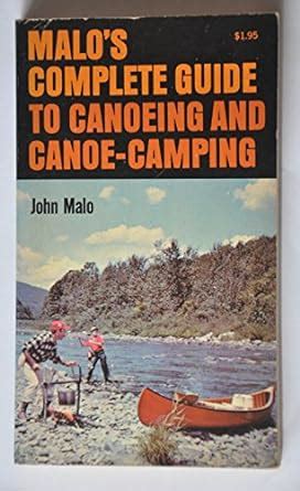 malos complete guide to canoeing and canoe camping Epub