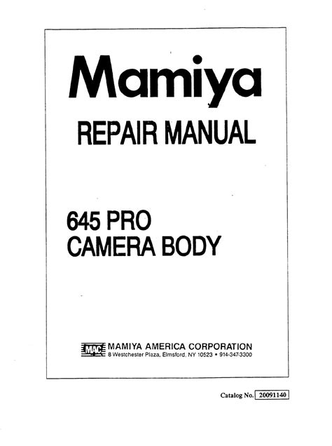 mamiya 645 pro manual Reader