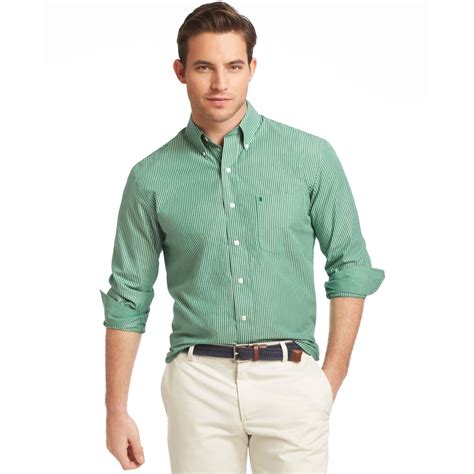 man green shirt