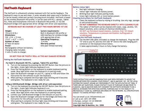 man machine hottooth keyboards owners manual Epub