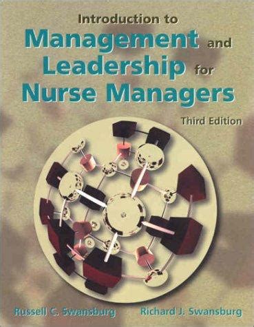 management and leadership for nurse managers PDF