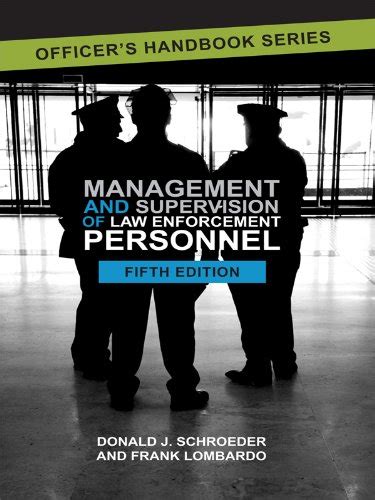 management and supervision of law enforcement personnel Epub