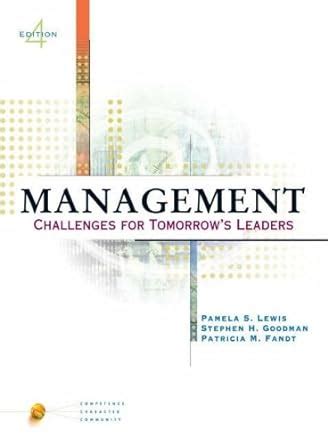 management challenges for tomorrow leaders Ebook Epub