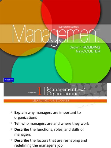 management eleventh edition robbins and coulter PDF