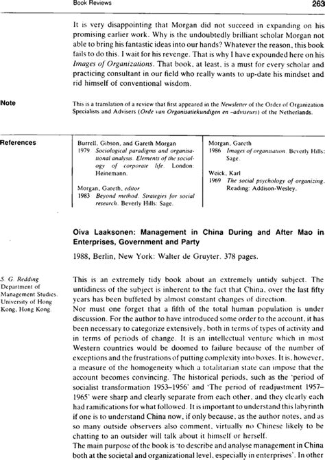 management in china during and after mao in enterprises government and party de gruyter studies in organization Reader