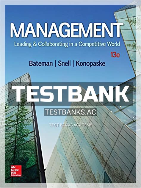 management leading collaborating test bank Ebook Epub