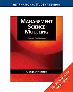 management science modeling albright winston solutions Ebook Doc