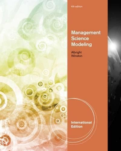 management science modeling albright winston solutions Ebook Doc