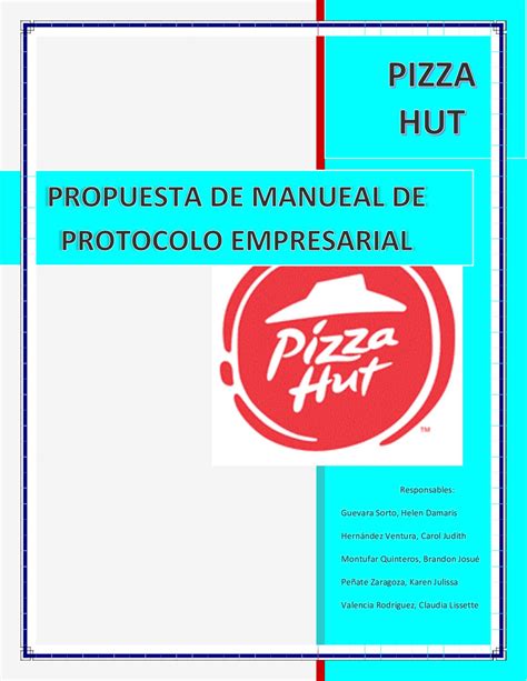 management training manual pizza hut Kindle Editon