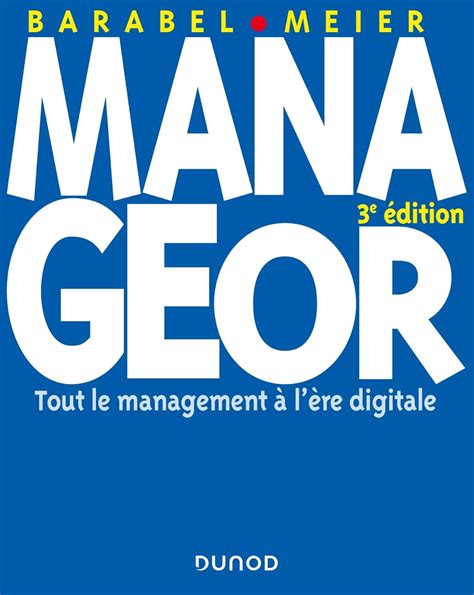 manageor dition tout management digitale Epub