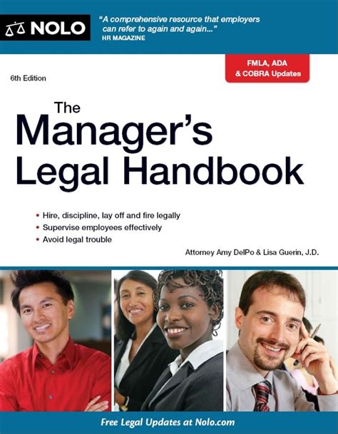 manager s legal handbook the manager s legal handbook the Reader