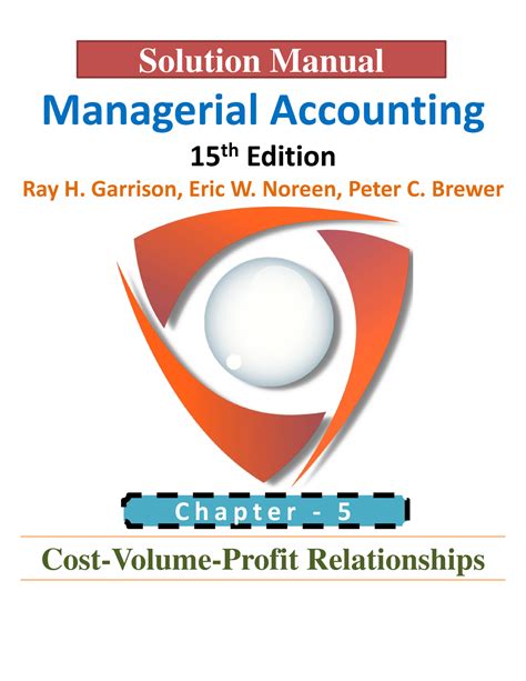 managerial accounting 15th edition garrison Kindle Editon