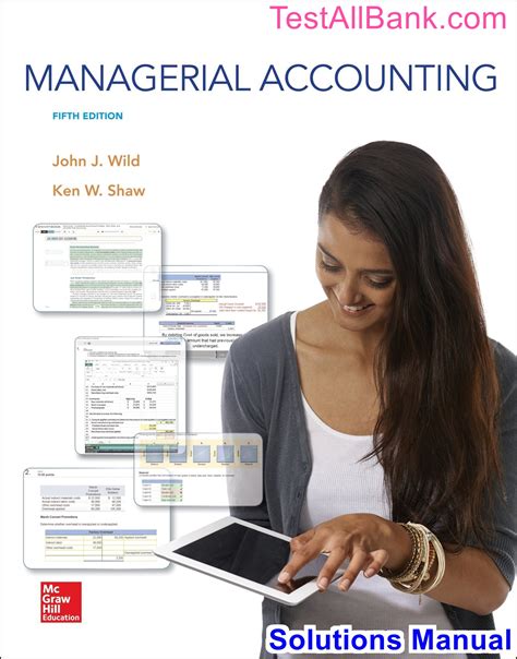 managerial accounting 5th edition solutions manual free Epub