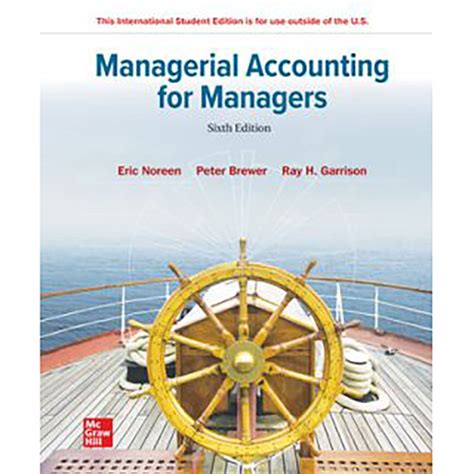 managerial accounting 6th edition brewer Reader