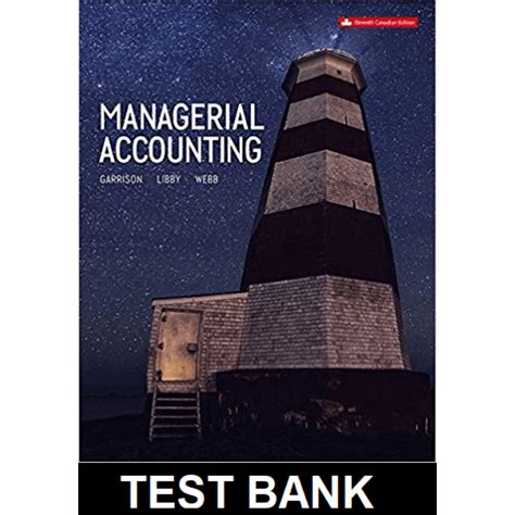 managerial accounting garrison 11 edition test bank PDF