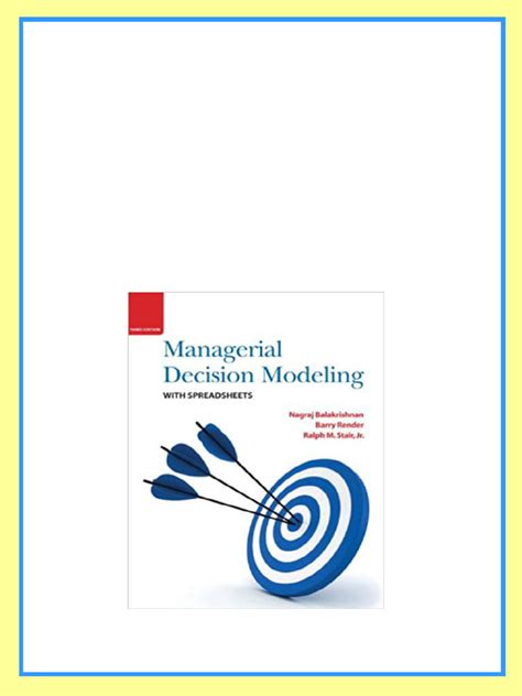 managerial decision modeling 3rd edition Doc